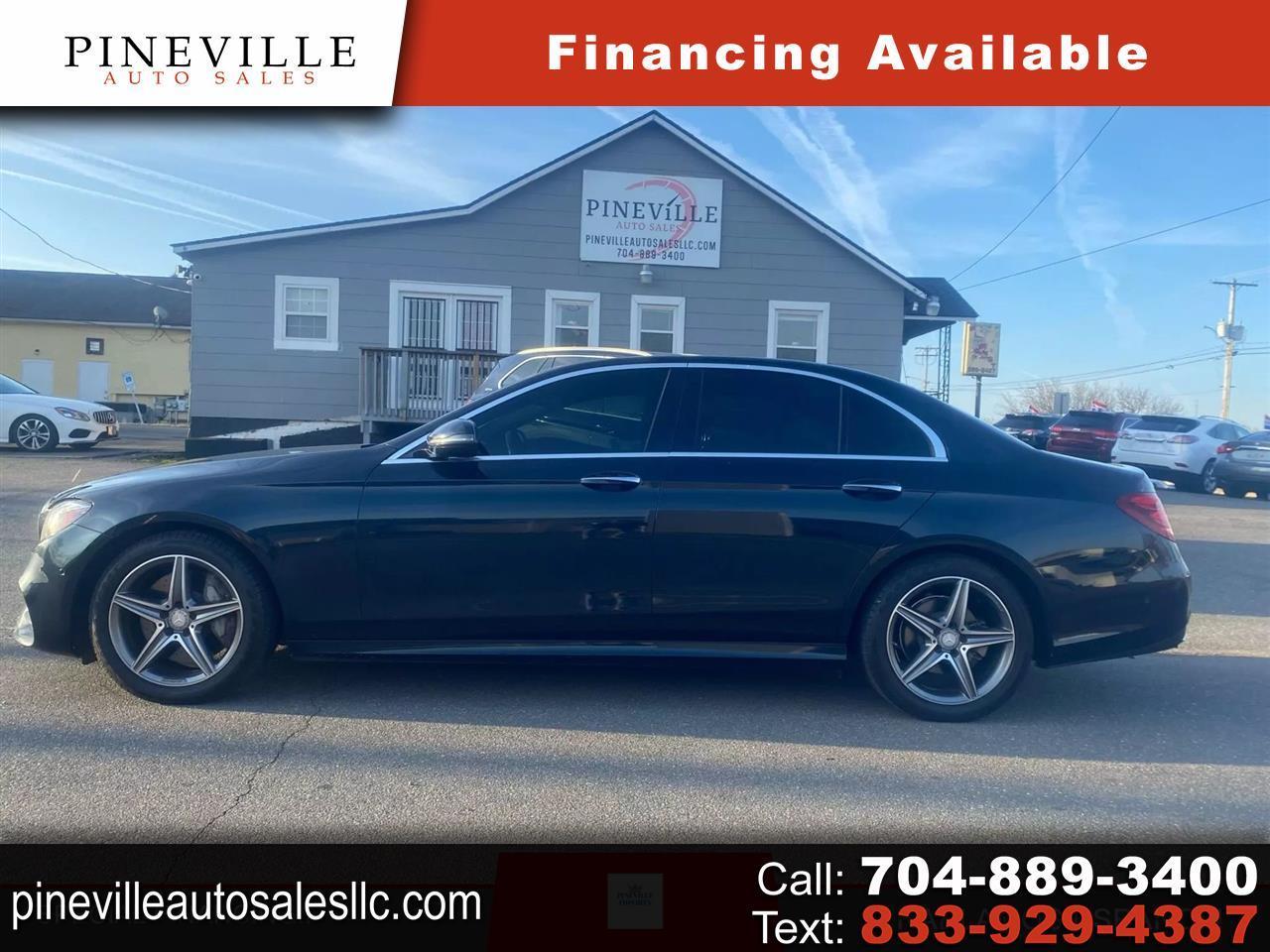 2017 Mercedes-Benz E-Class E 300 Sedan 4D